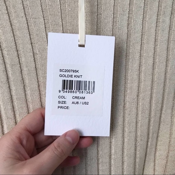 Significant Other Goldie Knit Tie Front Top - Picture 4 of 6